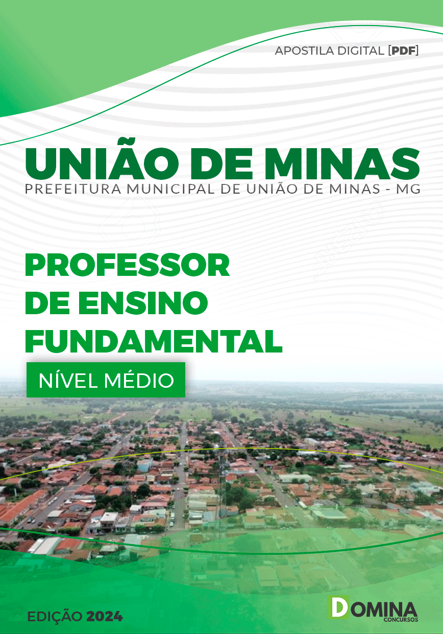 Apostila Perf União de Minas MG 2024 Professor Ensino Fundamental