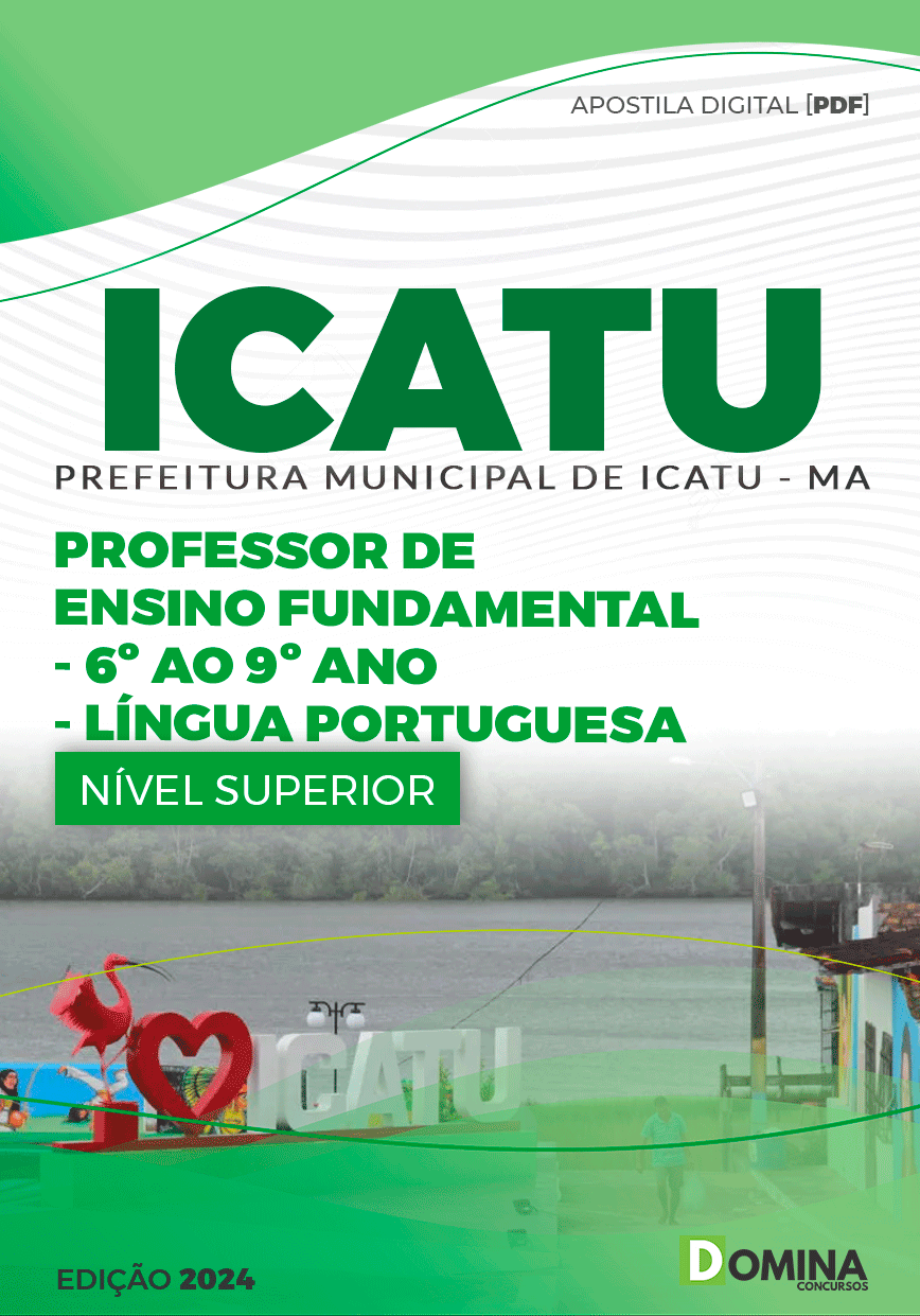 Apostila Pref Icatu MA 2024 Professor Língua Portuguesa