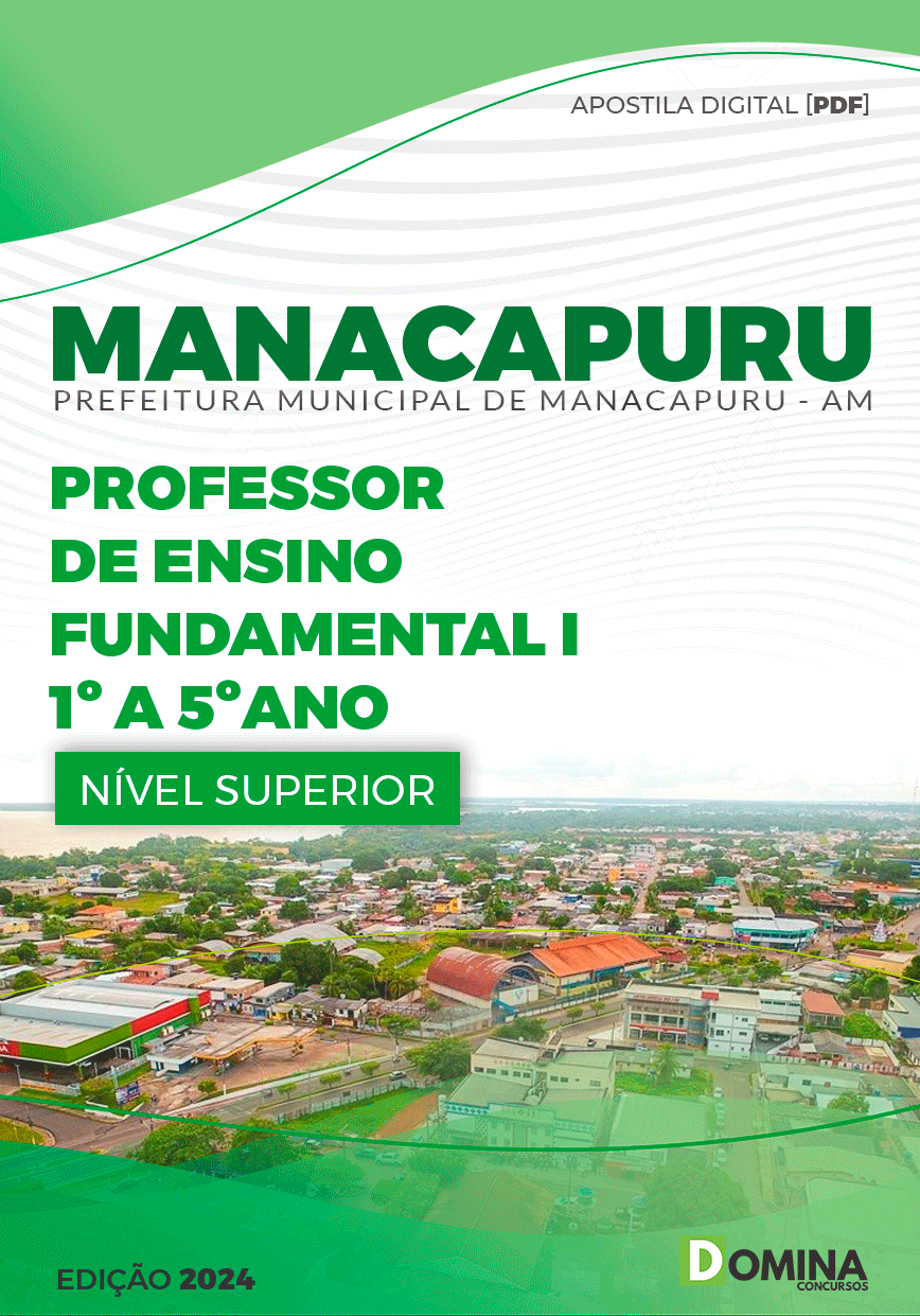 Pref Manacapuru AM 2024 Professor de Ensino Fundamental