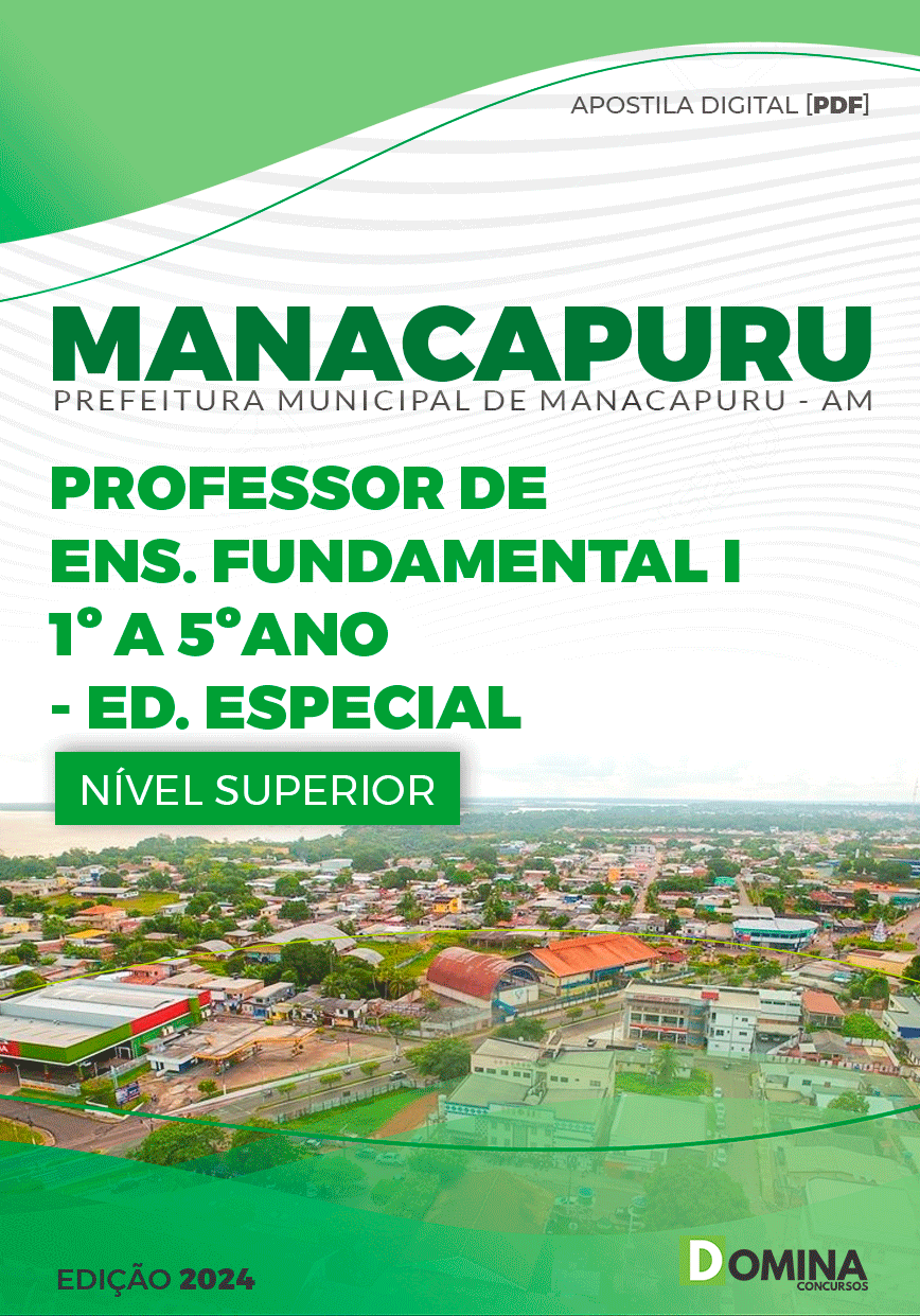 Pref Manacapuru AM 2024 Professor de Educação Especial