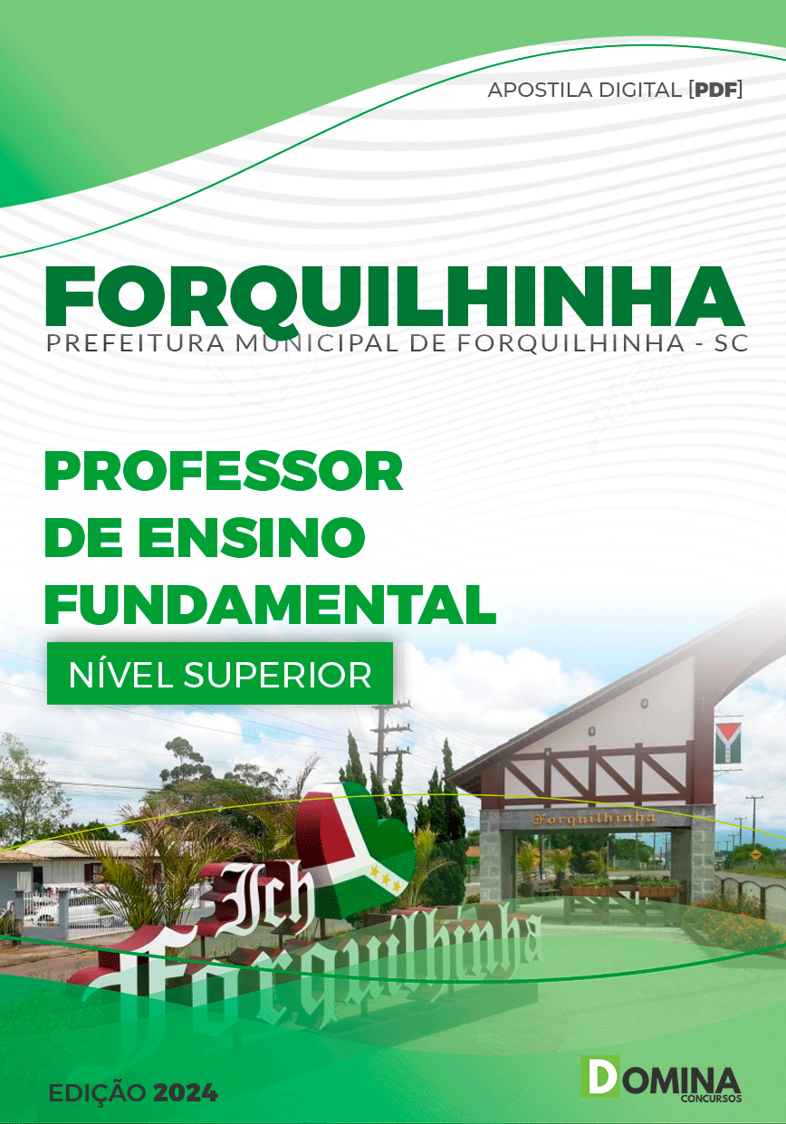 Pref Forquilhinha SC 2024 Professor de Ensino Fundamental