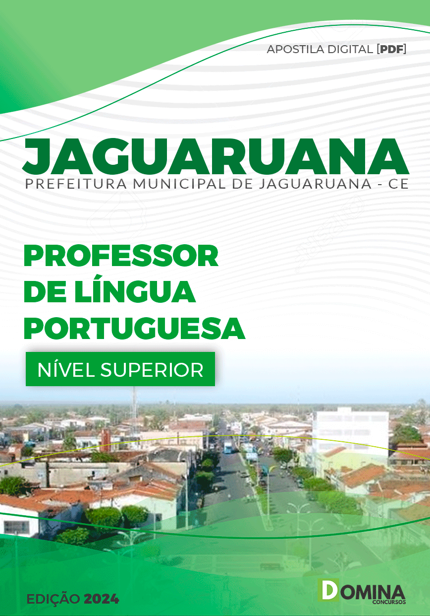 Apostila Pref Jaguaruana CE 2024 Professor Língua Portuguesa