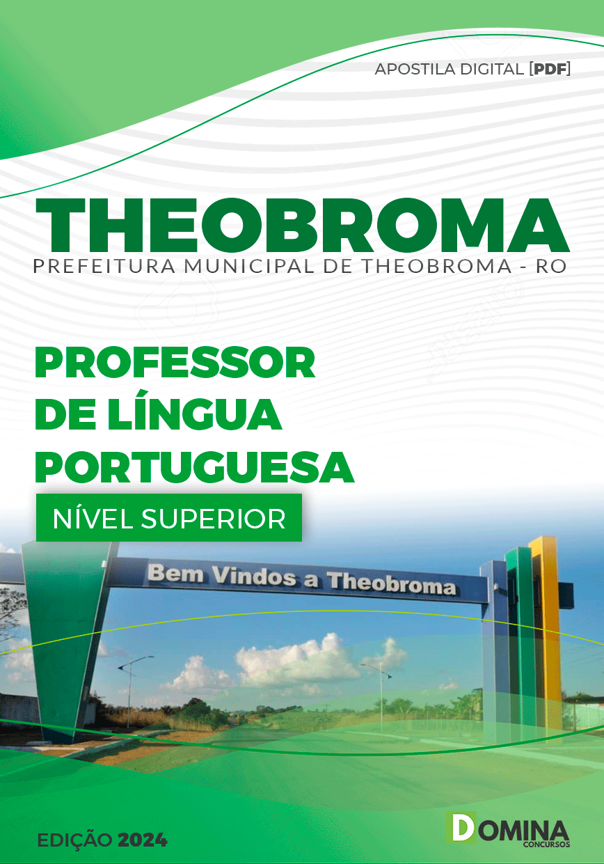 Apostila Pref Theobroma RO 2024 Professor Língua Portuguesa