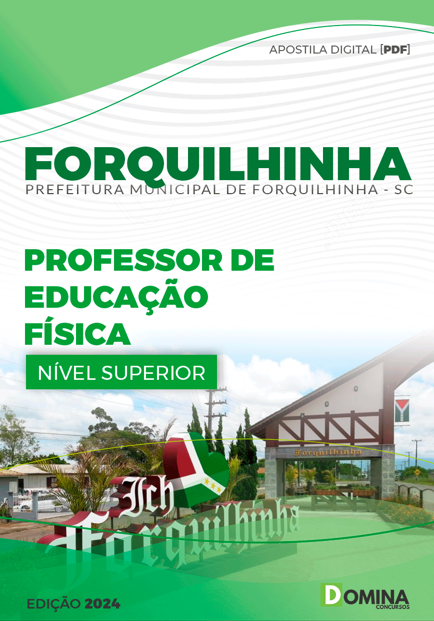 Apostila Pref Forquilhinha SC 2024 Professor de Educação Física