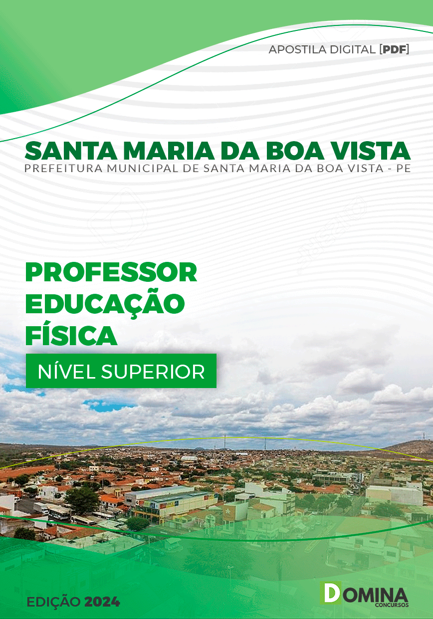 Pref Santa Maria Boa Vista PE 2024 Professor de Educação Física