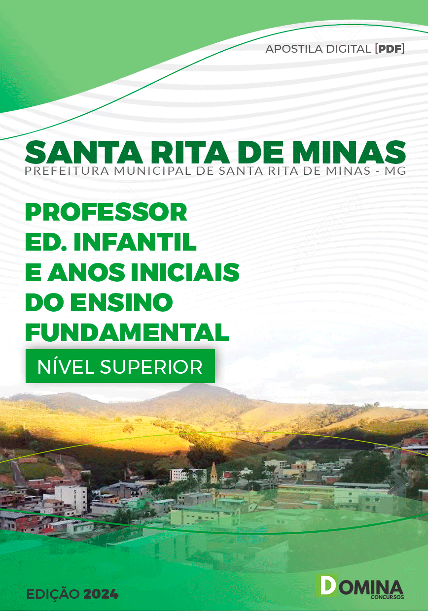 Pref Santa Rita Minas MG 2024 Professor de Educação Infantil