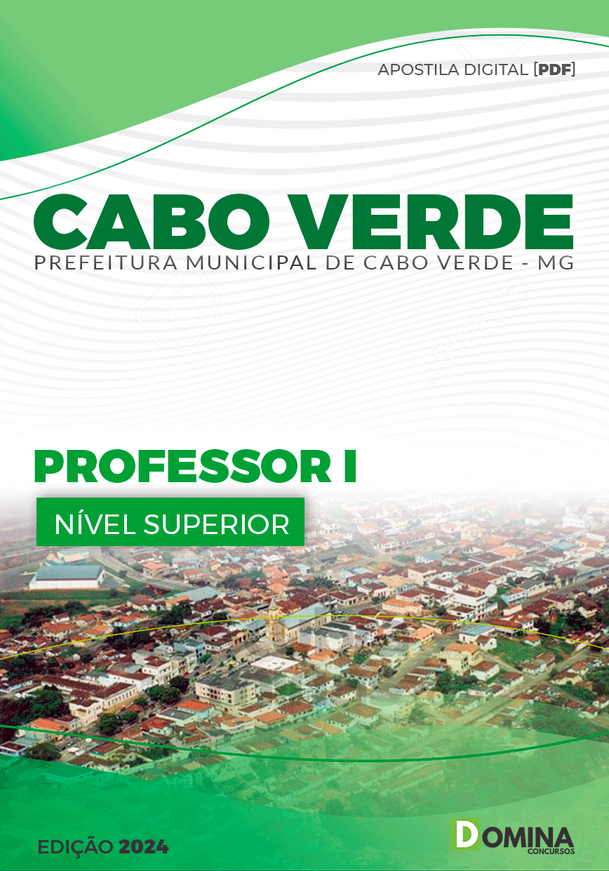 Apostila Pref Cabo Verde MG 2024 Professor I