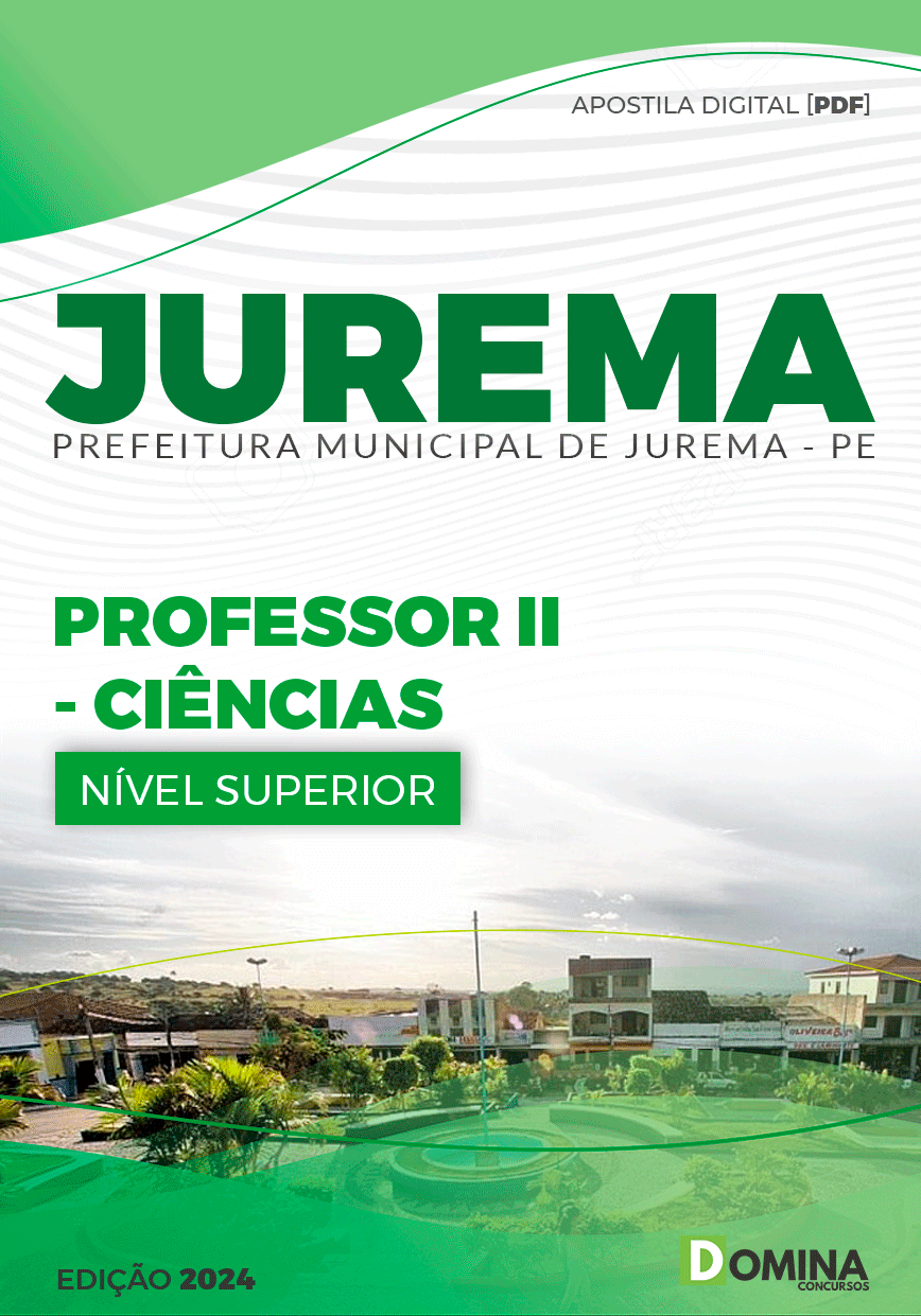 Apostila Pref Jurema PE 2024 Professor II Ciências