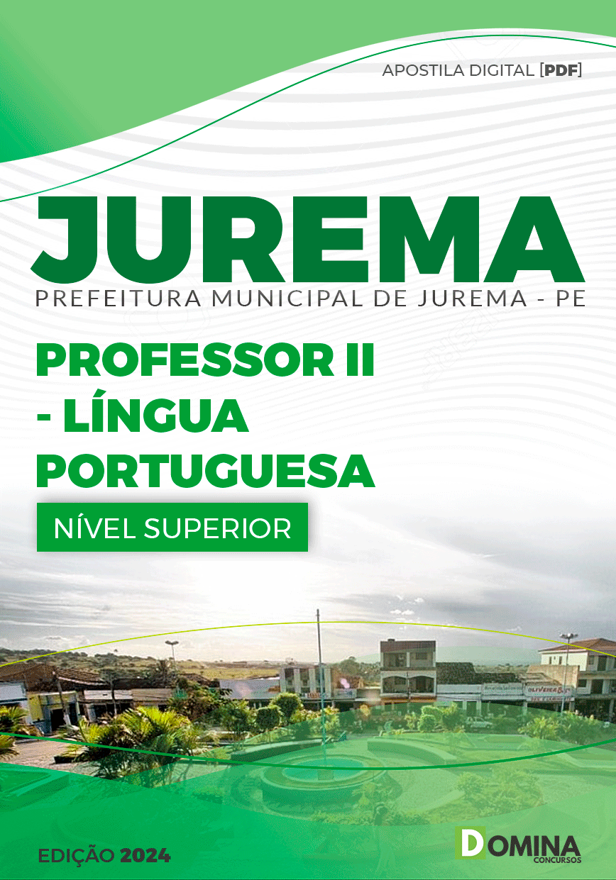 Apostila Pref Jurema PE 2024 Professor II Língua Portuguesa