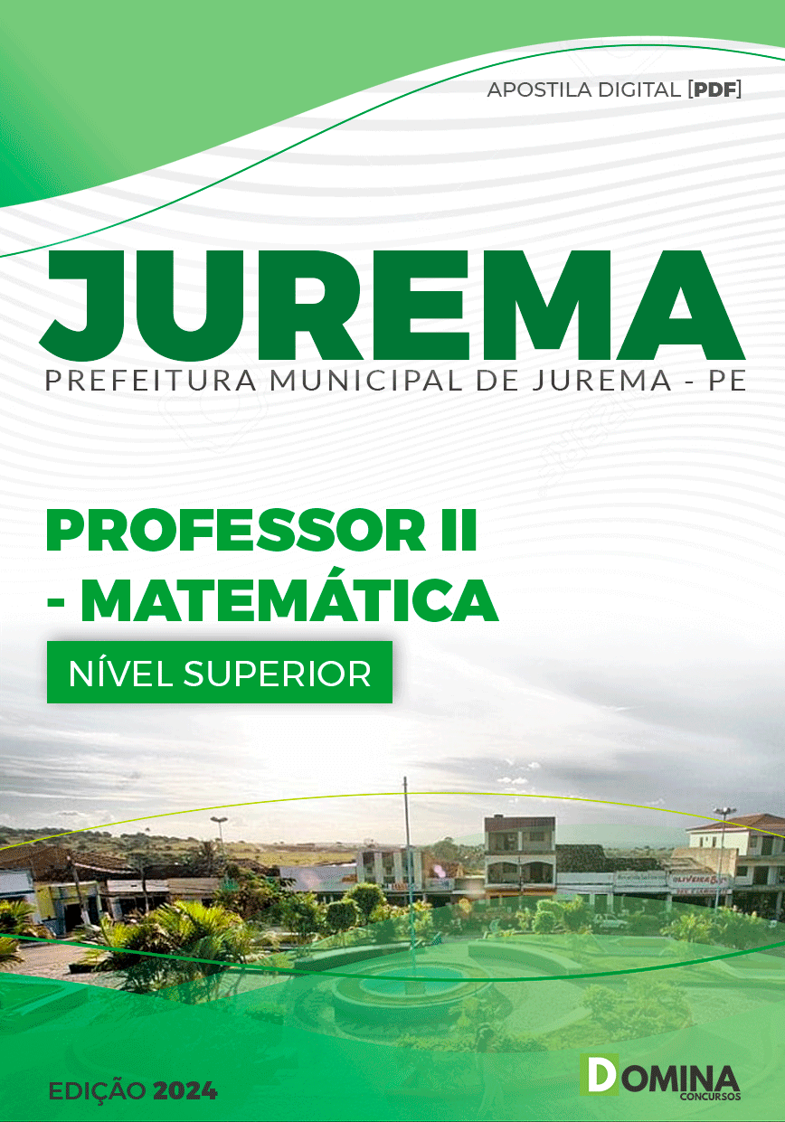 Apostila Pref Jurema PE 2024 Professor II Matemática