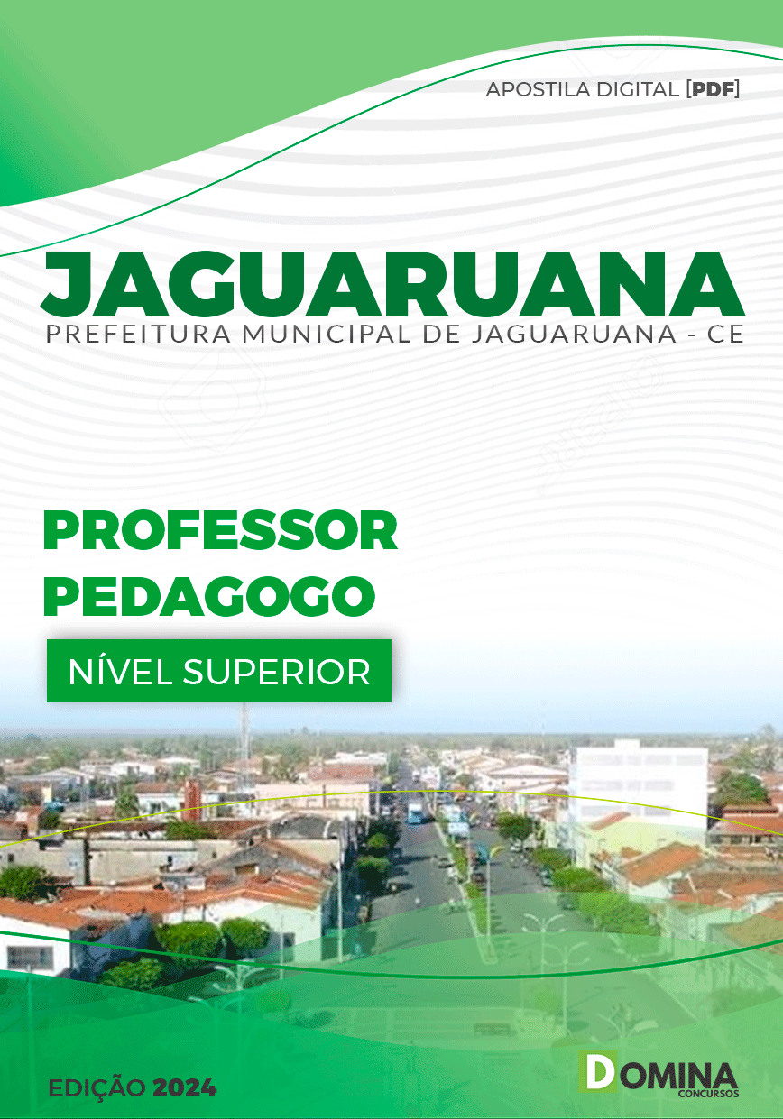 Apostila Pref Jaguaruana CE 2024 Professor Pedagogo