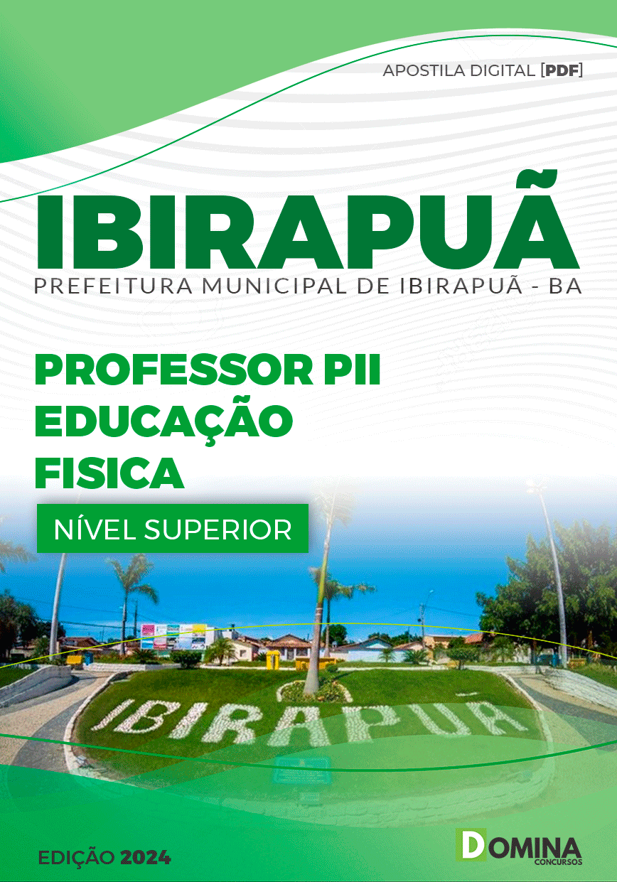 Apostila Pref Ibirapuã BA 2024 Professor de Educação Física