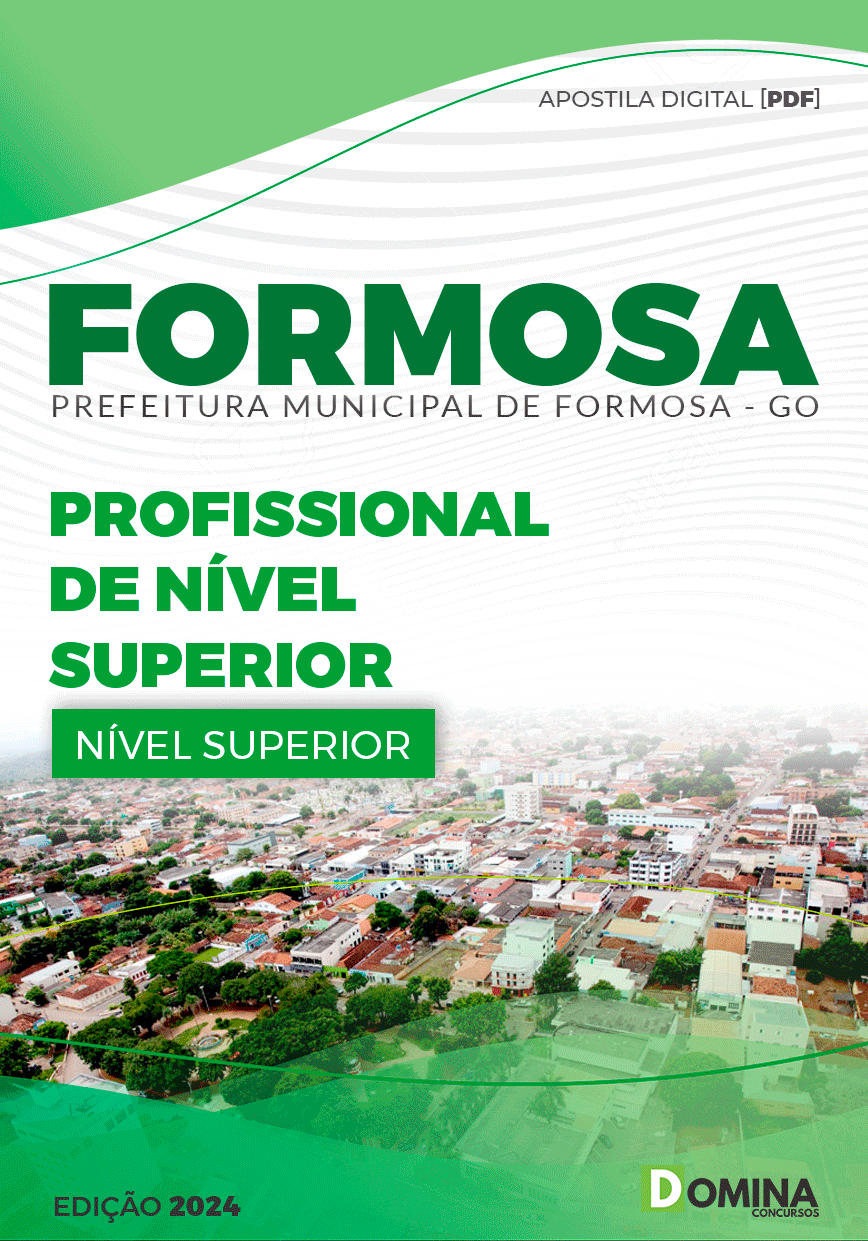 Apostila Pref Formosa GO 2024 Profissional de Nível Superior