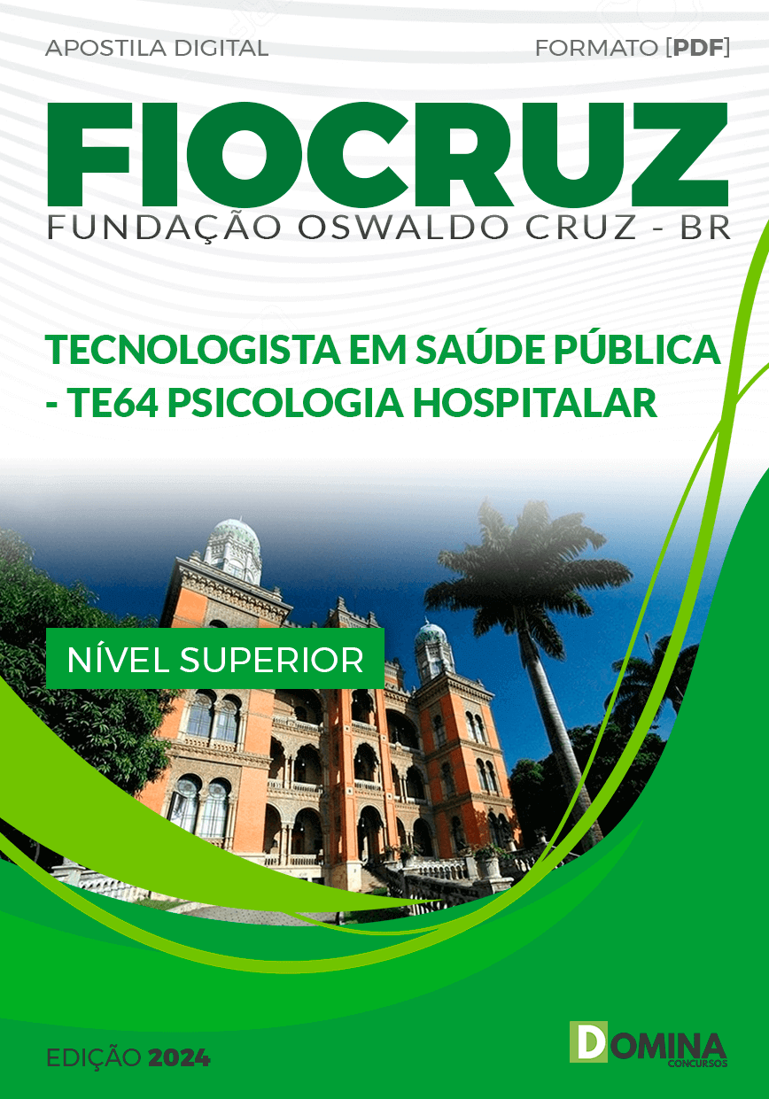 Apostila Fiocruz 2024 Psicologia hospitalar TE64