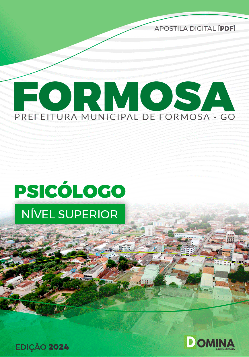 Apostila Pref Formosa GO 2024 Psicólogo