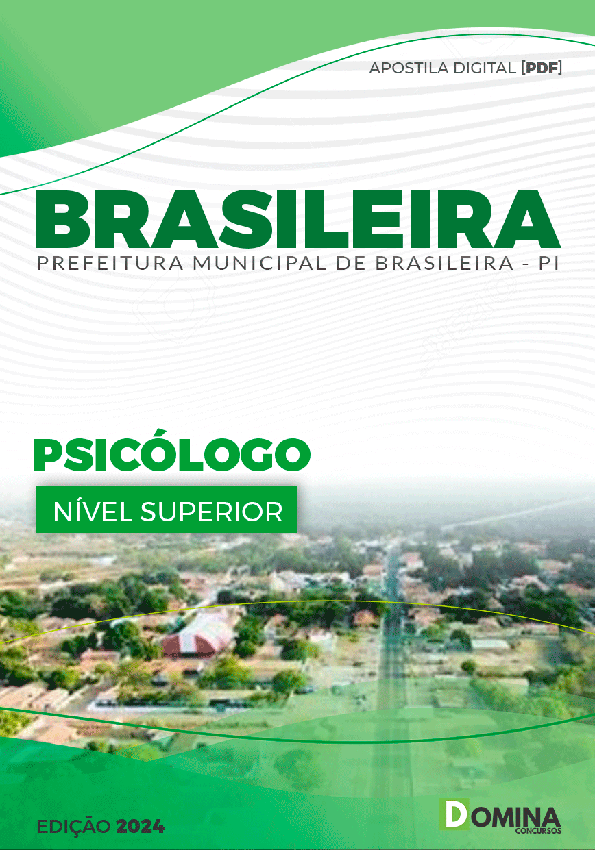 Apostila Pref Brasileira PI 2024 Psicólogo