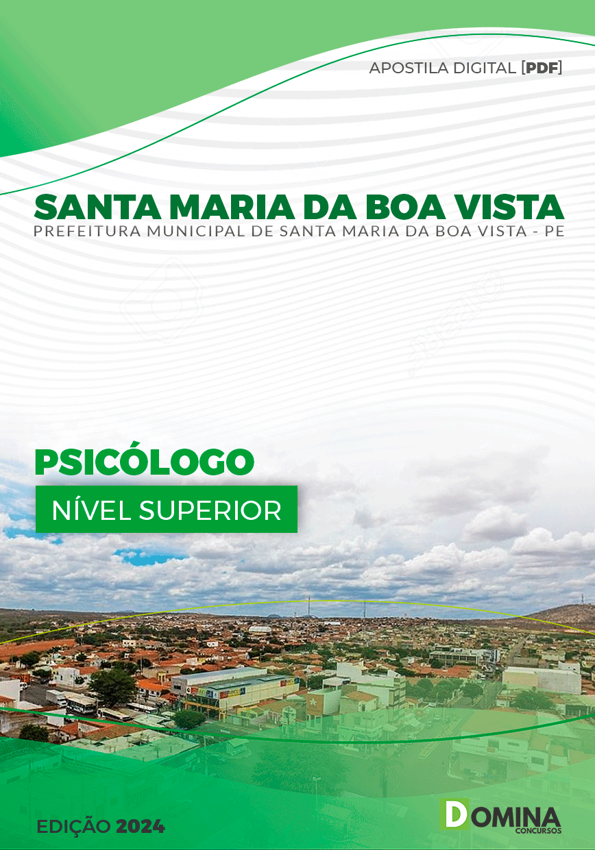 Pref Santa Maria Boa Vista PE 2024 Psicólogo