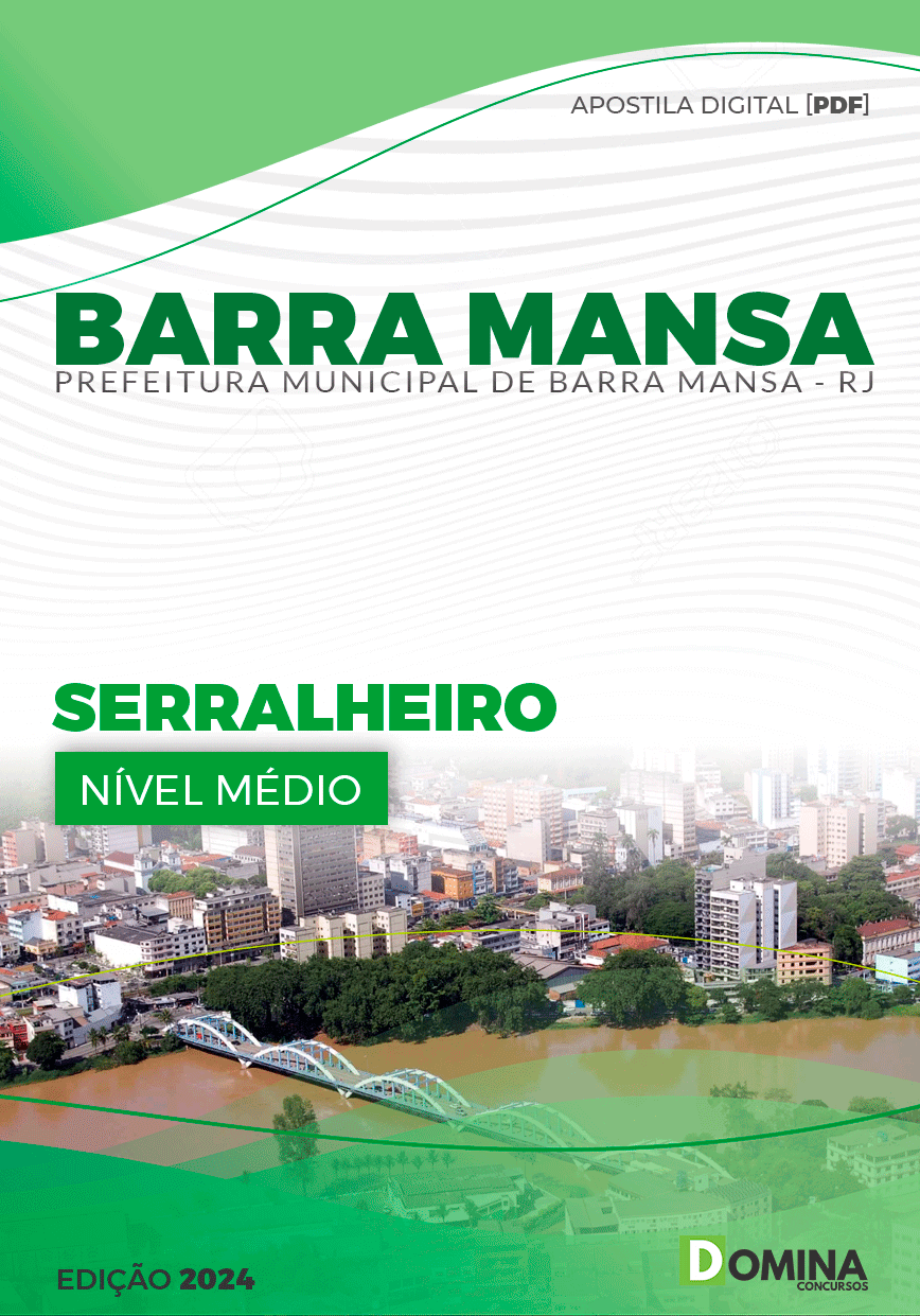 Apostila Pref Barra Mansa RJ 2024 Serralheiro