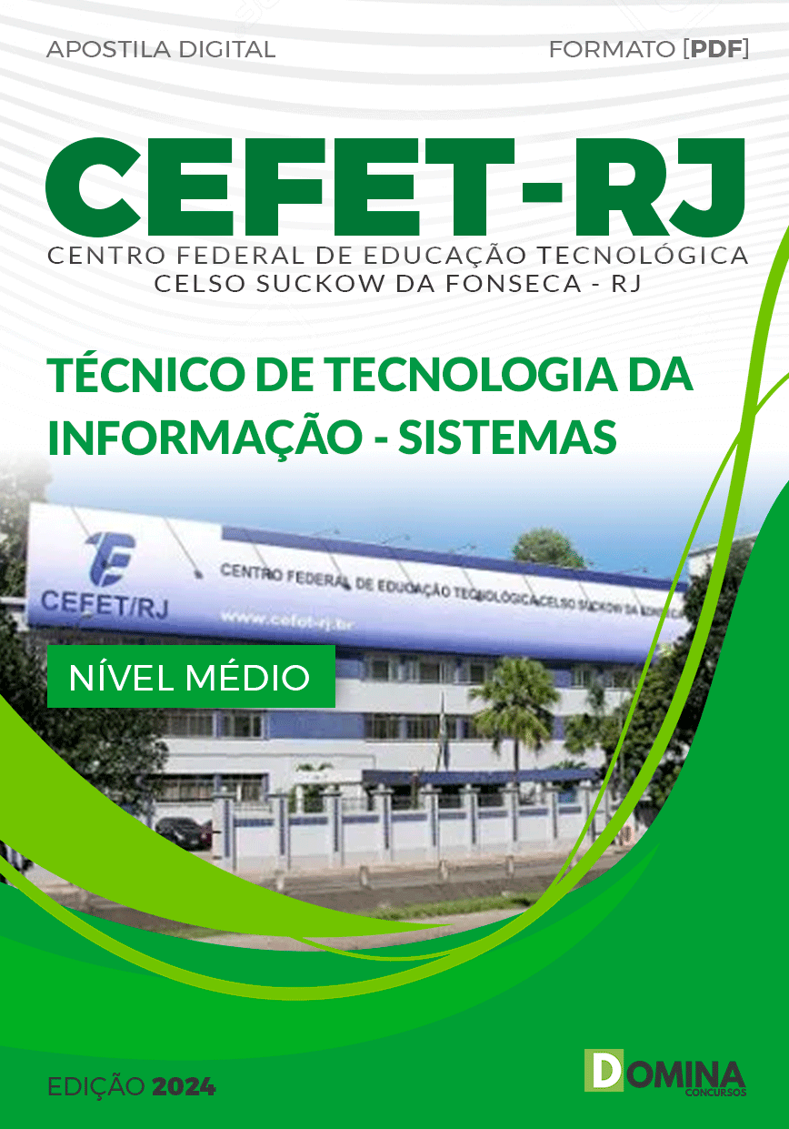 Apostila CEFET RJ 2024 Técnico Tecnologia Informação Sistemas