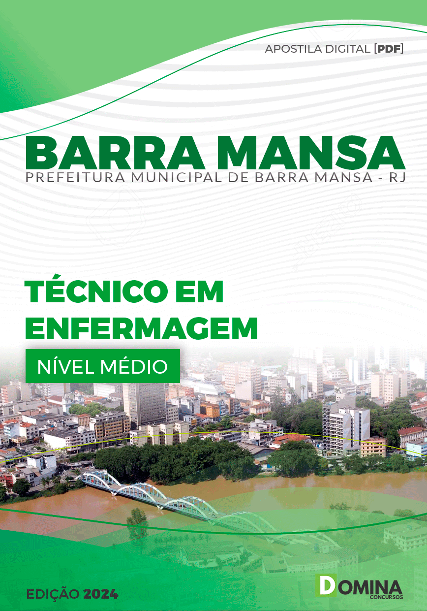 Apostila Pref Barra Mansa RJ 2024 Técnico Enfermagem