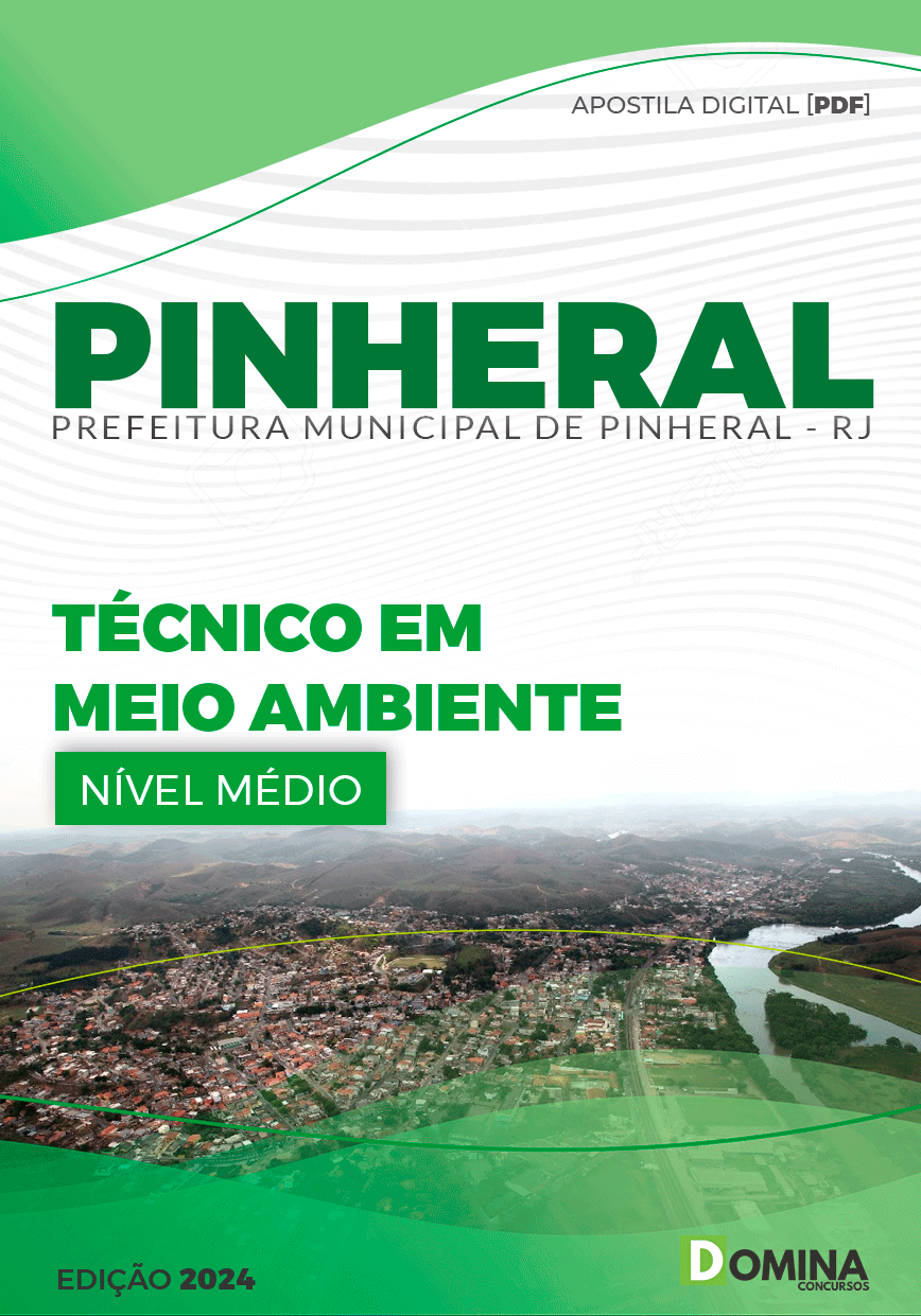 Apostila Pref Pinheiral RJ 2024 Técnico Meio Ambiente