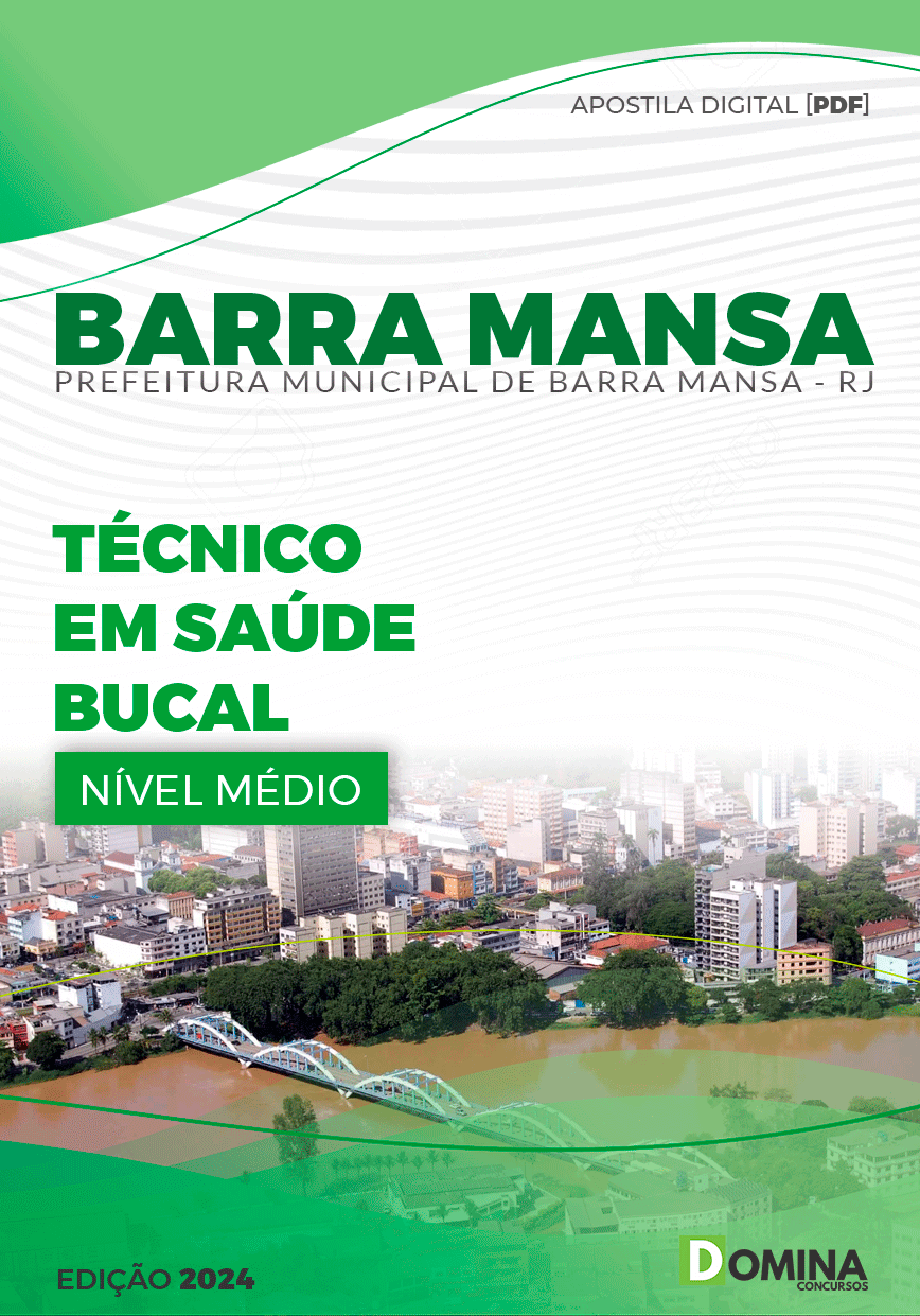 Apostila Pref Barra Mansa RJ 2024 Técnico Saúde Bucal