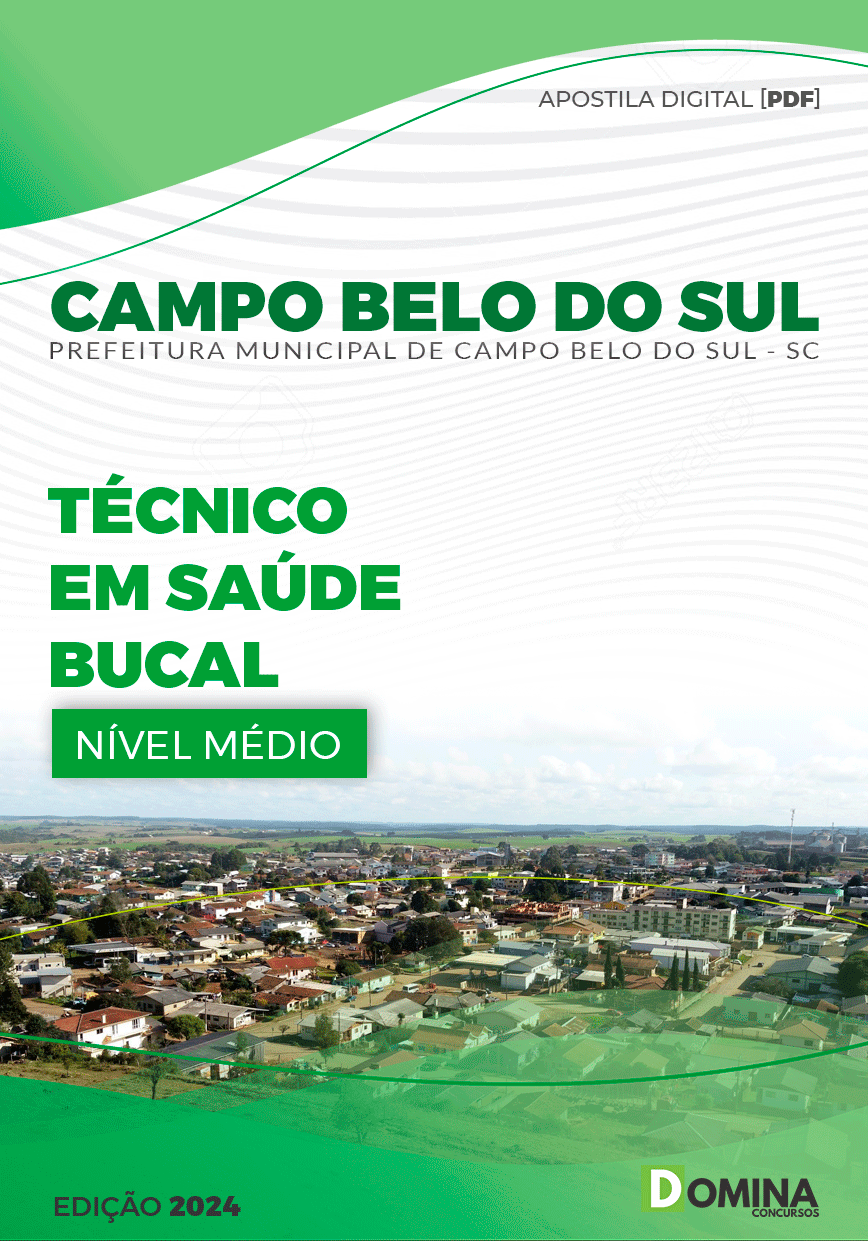 Pref Campo Belo do Sul SC 2024 Técnico em Saúde Bucal