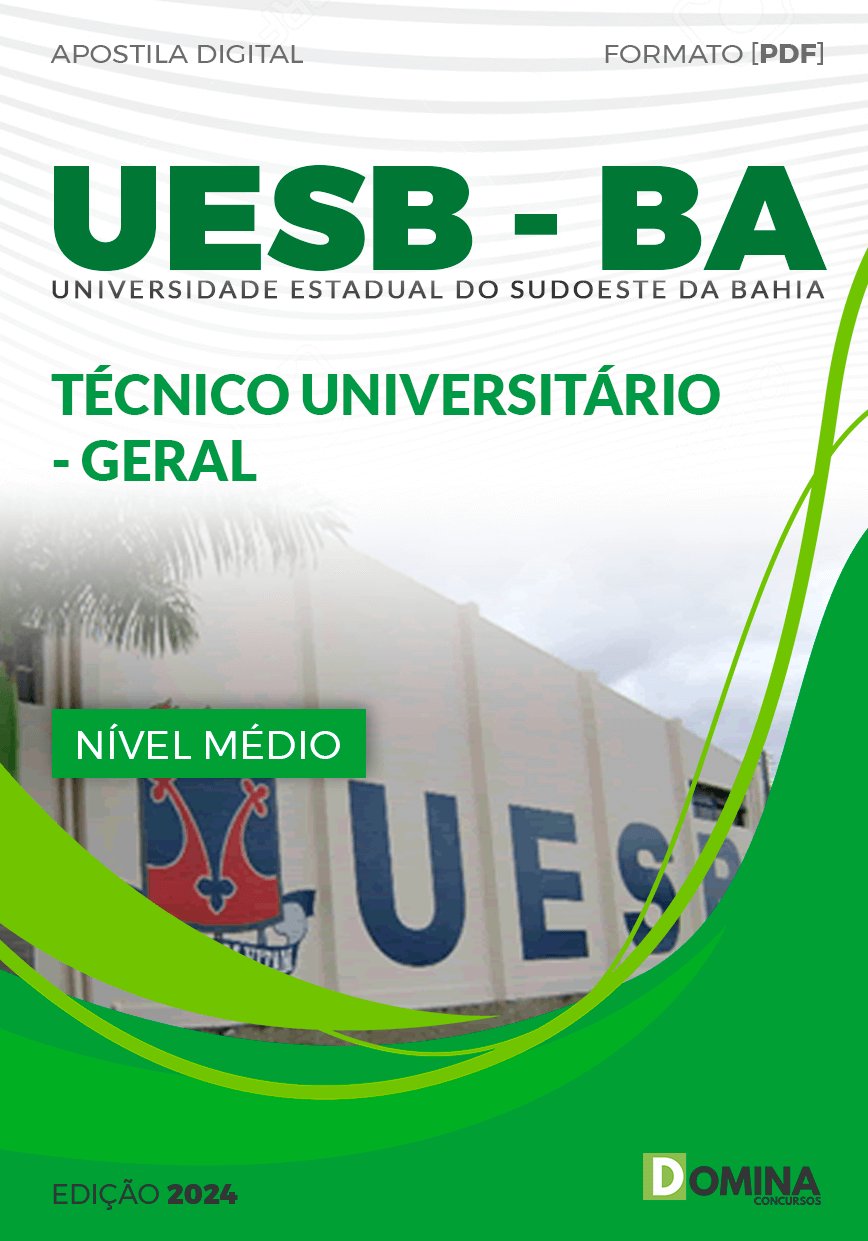 Apostila UESB BA 2024 Técnico Universitário Geral