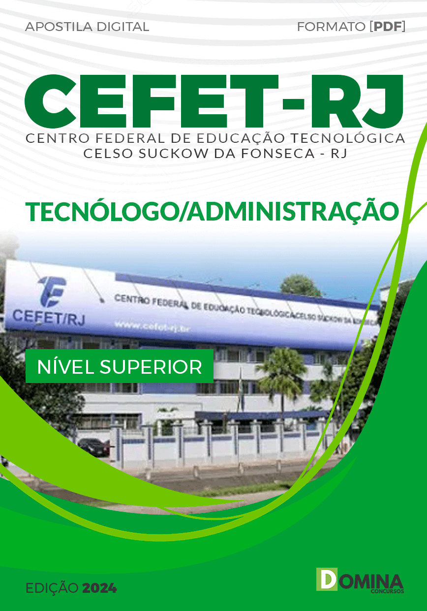 Apostila Concurso CEFET RJ 2024 Técnico Administração