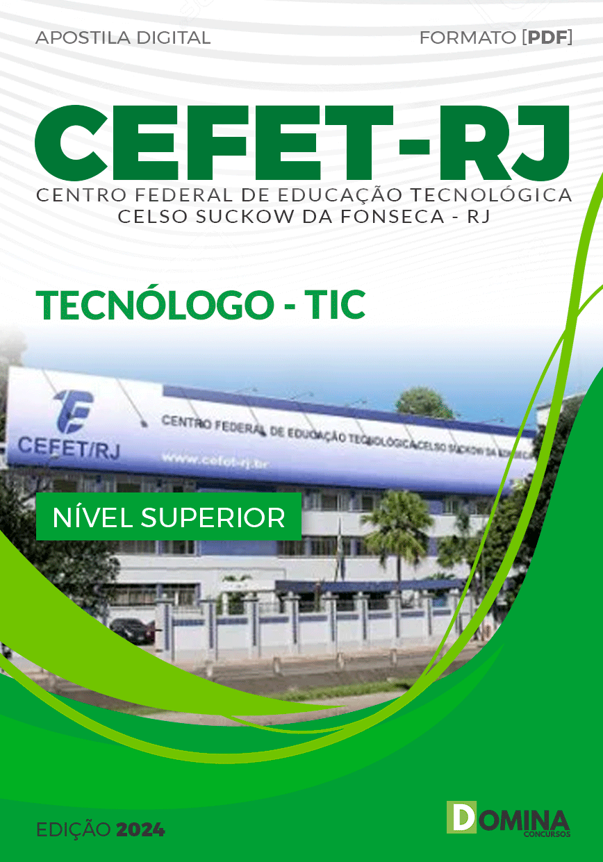 Apostila Concurso CEFET RJ 2024 Técnico TIC