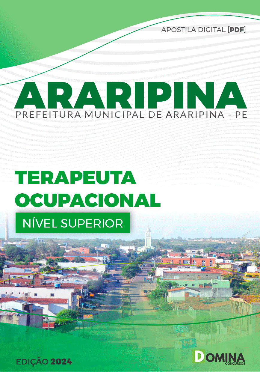 Apostila Pref Araripina PE 2024 Terapeuta Ocupacional
