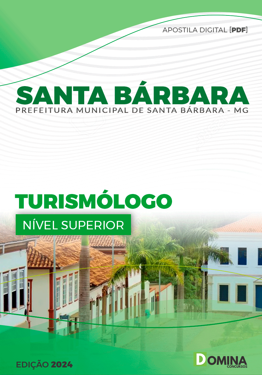 Apostila Pref Santa Bárbara MG 2024 Turismólogo