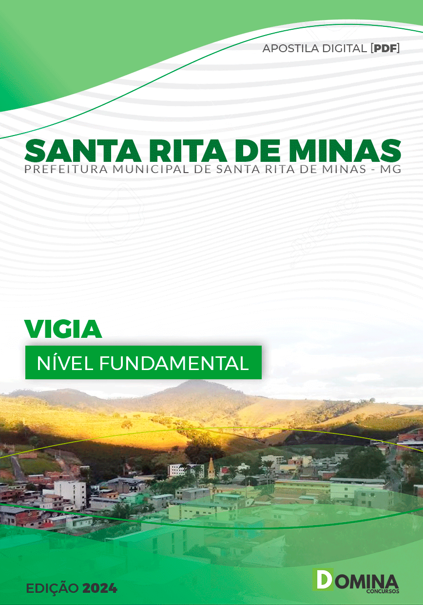 Apostila Pref Santa Rita Minas MG 2024 Vigia