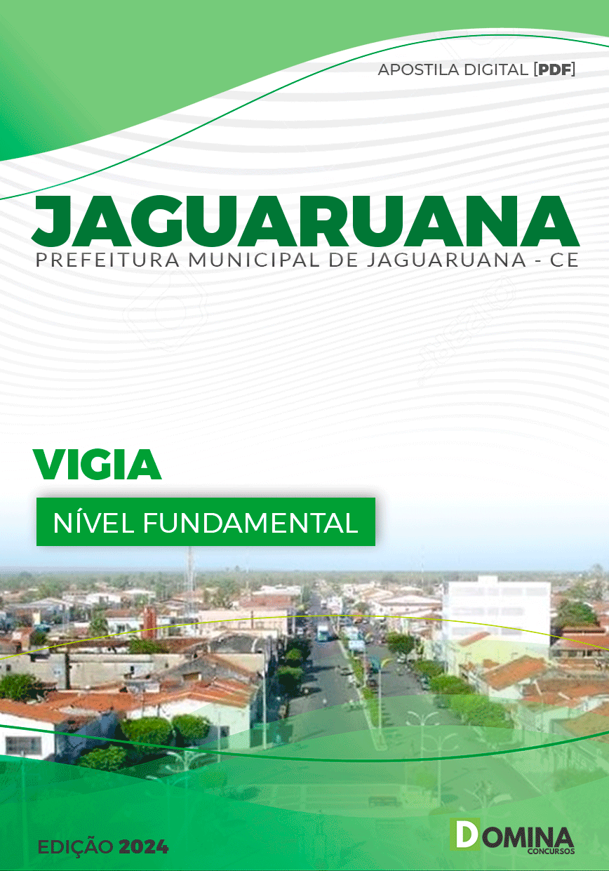Apostila Pref Jaguaruana CE 2024 Vigia