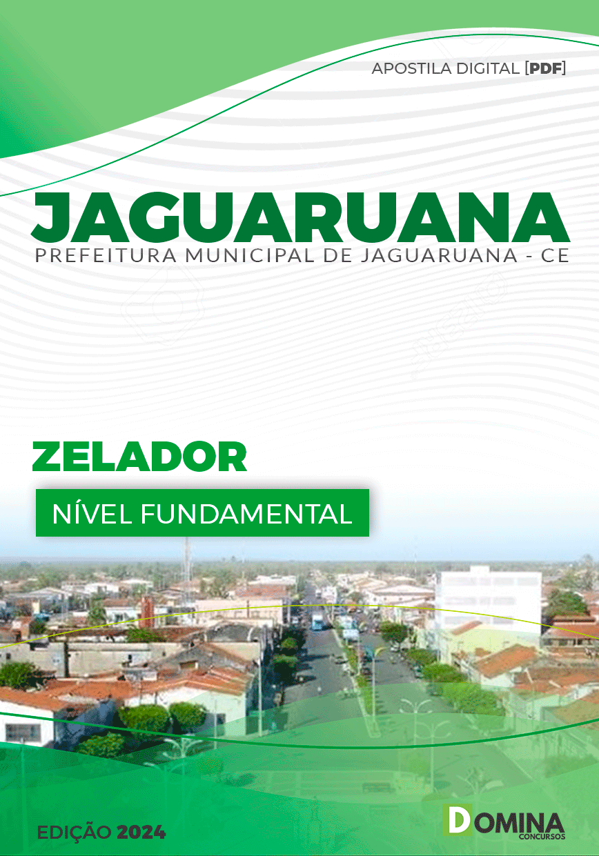 Apostila Pref Jaguaruana CE 2024 Zelador