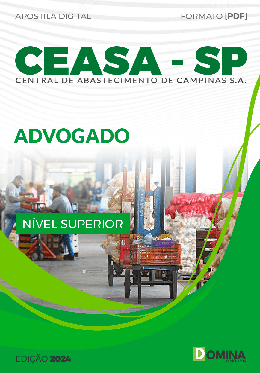 Apostila CEASA Campinas SP 2024 Advogado