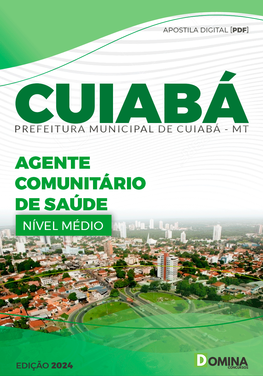 Apostila Pref Cuiabá MT 2024 Agente Comunitário de Saúde