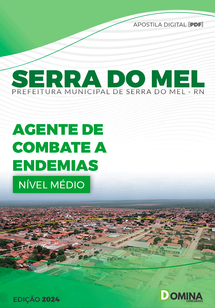 Pref Serra do Mel RN 2024 Agente de Combate à Endemias