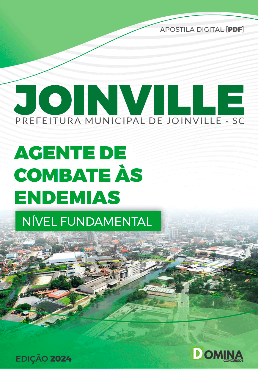Apostila Pref Joinville SC 2024 Agente Combate Endemias