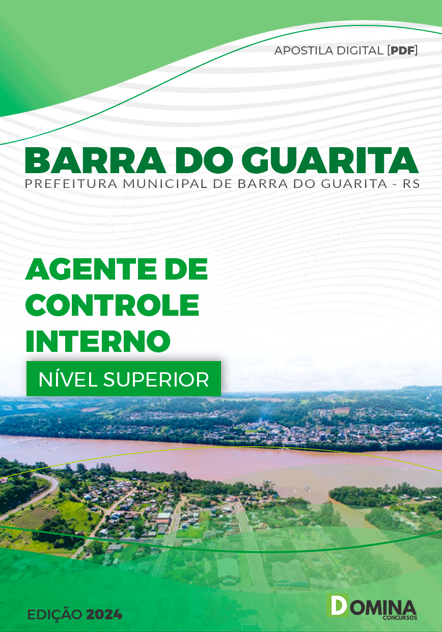 Apostila Pref Barra do Guarita RS Agente Controle Interno