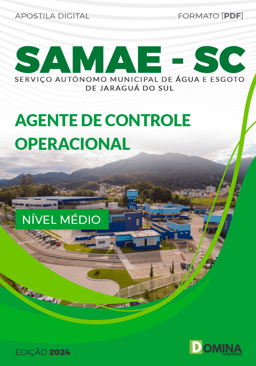 SAMAE Jaraguá do Sul SC 2024 Agente de Controle Operacional
