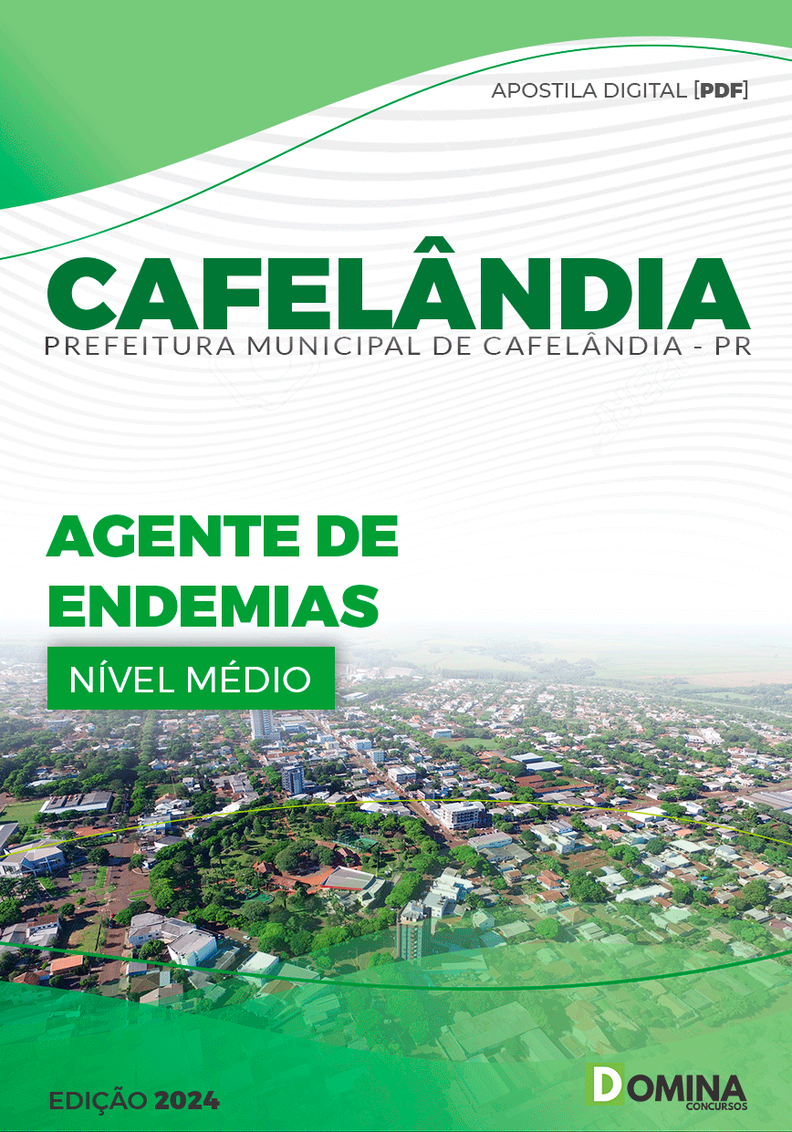 Apostila Pref Cafelândia PR 2024 Agente Endemias