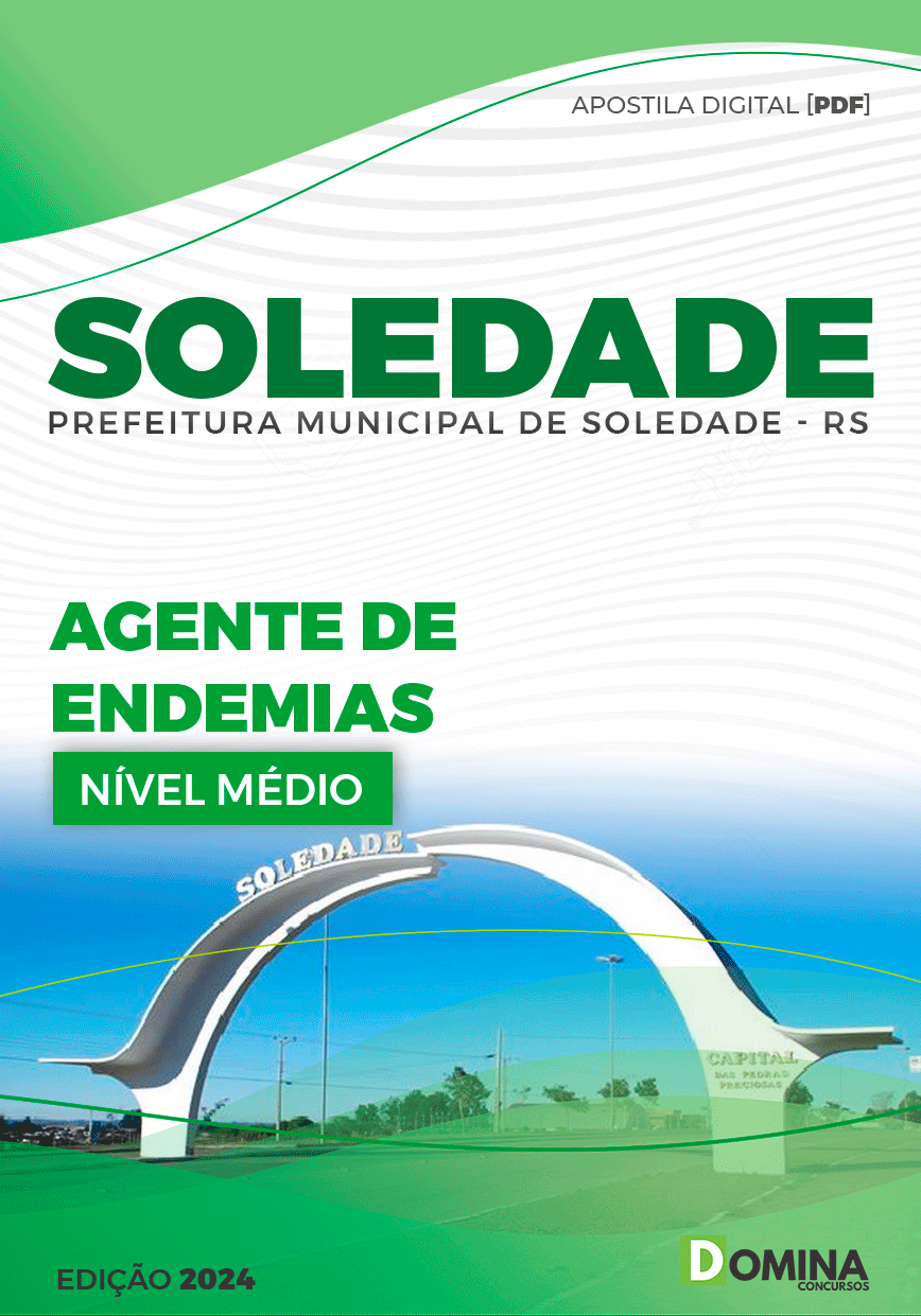Apostila Pref Soledade RS 2024 Agente de Endemias