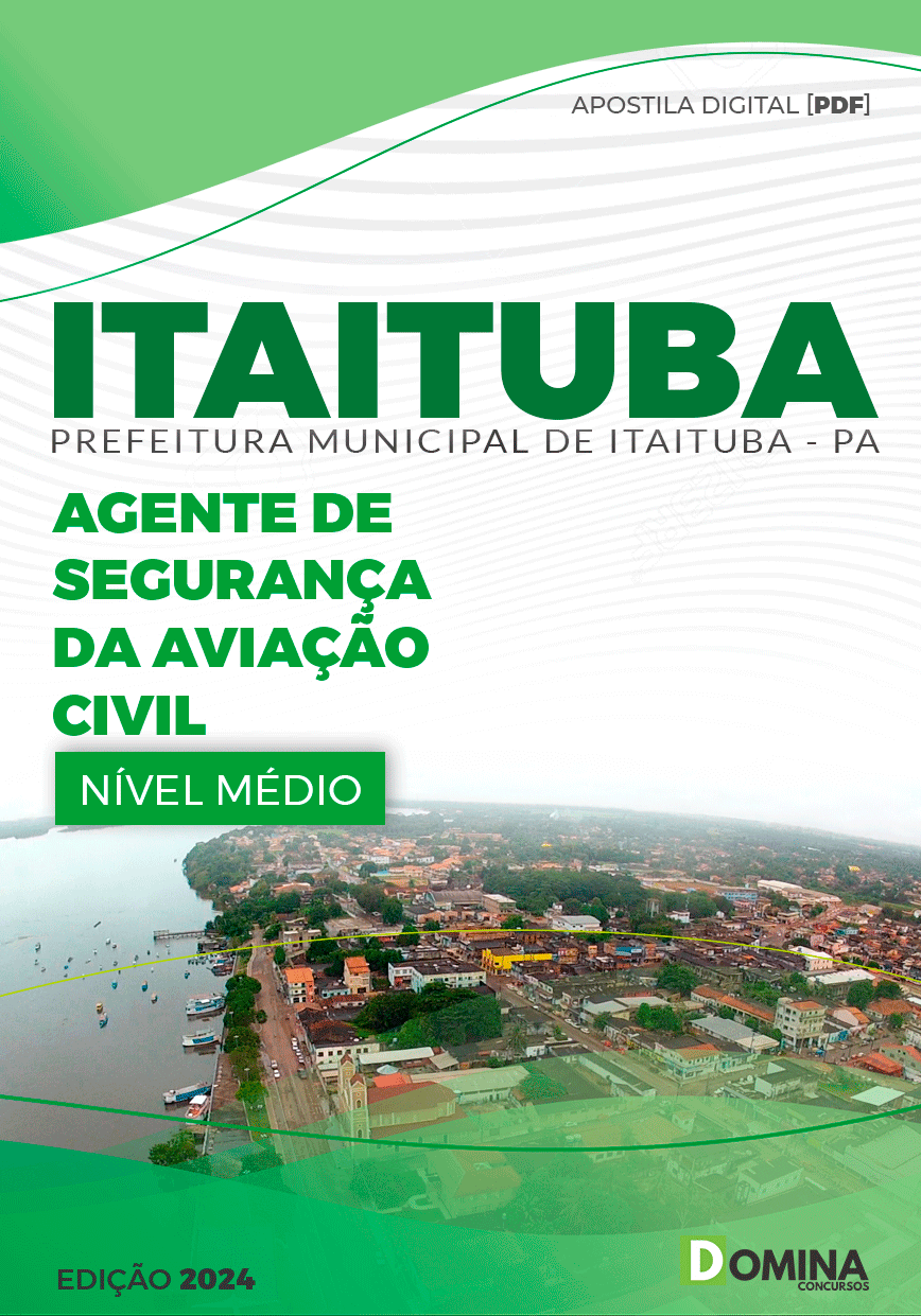 Pref Itaituba PA 2024 Agente de Segurança da Aviação Civil
