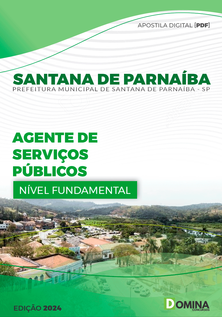 Pref Santana de Parnaíba SP 2024 Agente de Serviços Públicos