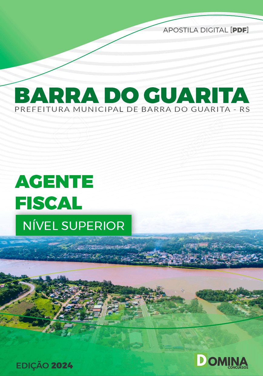 Apostila Pref Barra do Guarita RS Agente Fiscal