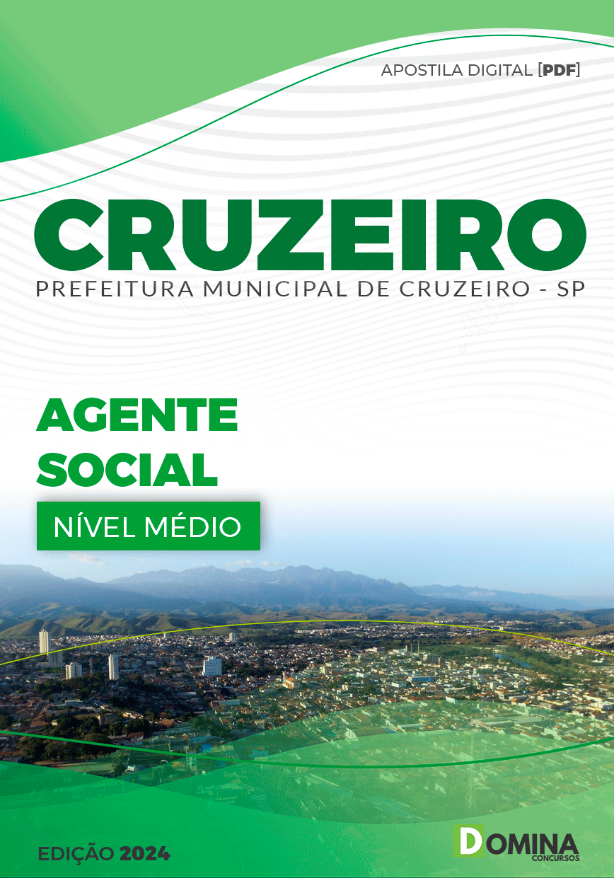 Apostila Pref Cruzeiro SP 2024 Agente Social