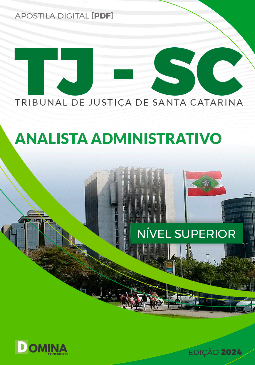 Apostila TJ SC 2024 Analista Administrativo