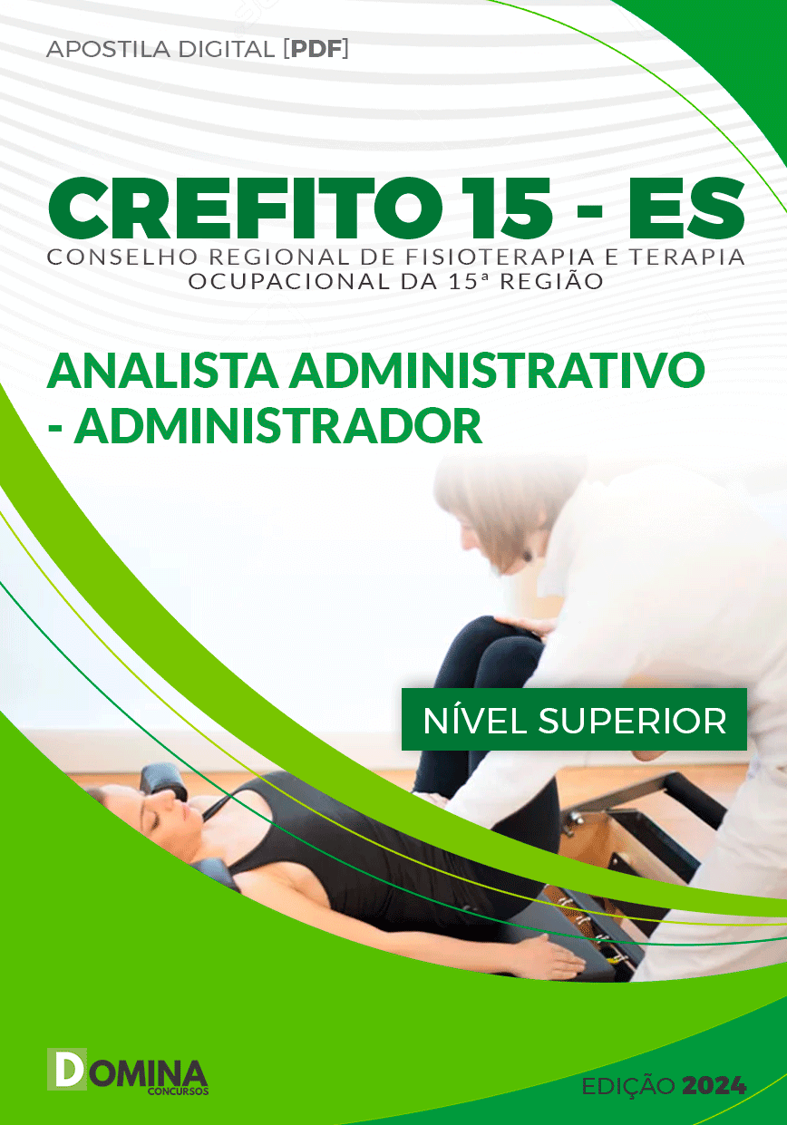 CREFITO 15 ES 2024 Analista Administrativo Administrador