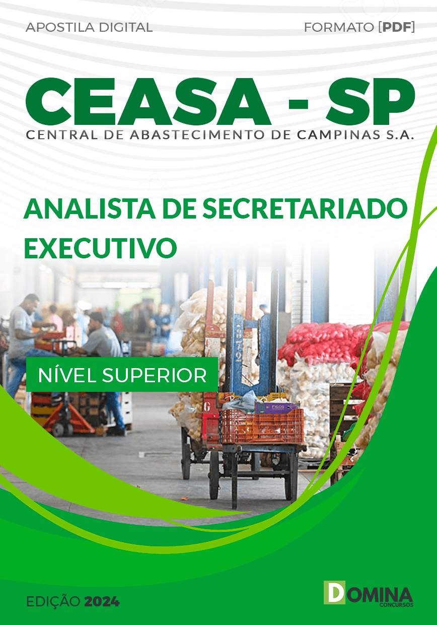 CEASA Campinas SP 2024 Analista de Secretariado Executivo